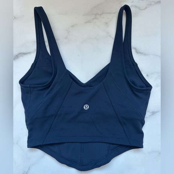 Lululemon Align Corset Tank Top *Light Support, A/B Cup True Navy - Picture 5 of 6